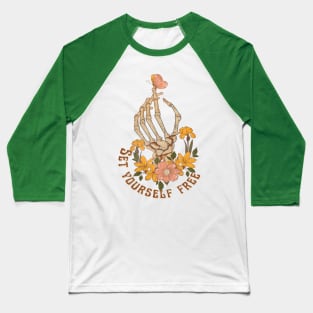 Set Yourself Free - Motivational Baseball T-Shirt